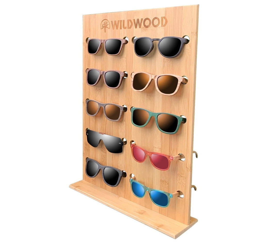 goggles holder Bamboo Wooden Sunglasses Holder Organizer – Wildwood Eyewear