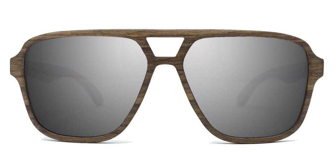 The Aviator 2 Multi Layer Walnut and Maple Wooden Polarized