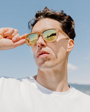 The Classic Zebra Gold - Wildwood Eyewear | Sunglasses Canada