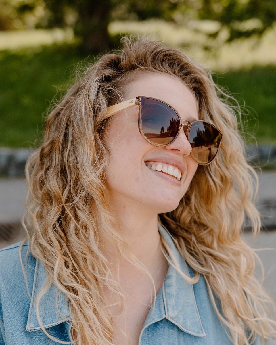 アトリエgg マウンテンガール The Montréal pour Femme Eco Friendly Polarized Sunglasses for